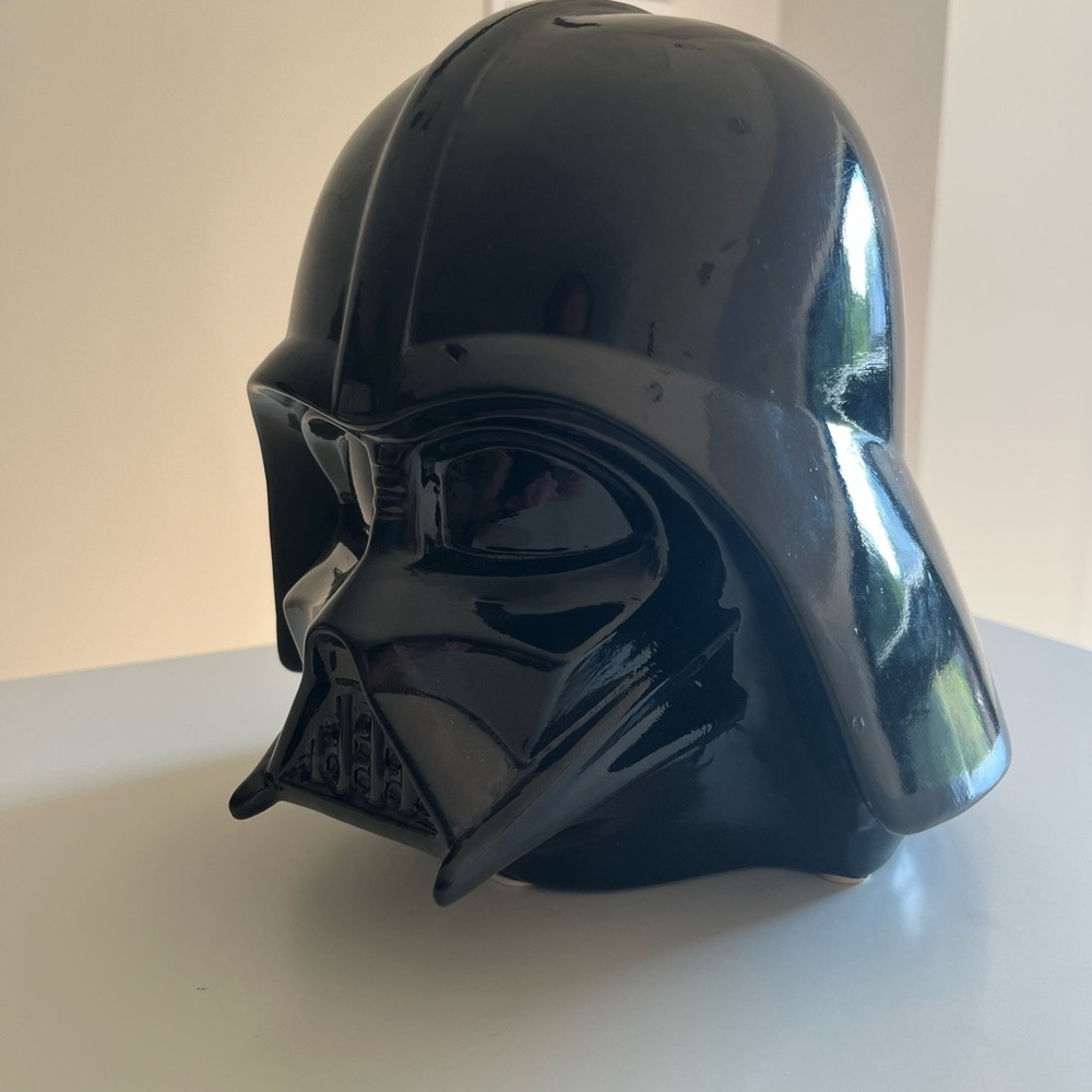 Black F.A.B Darth Vader coin bank